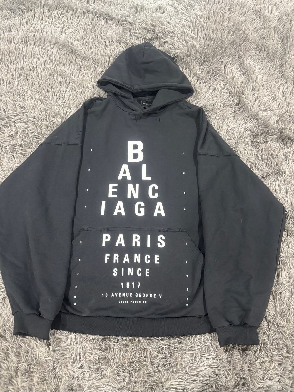 Balenciaga Optical Eye Test Hoodie